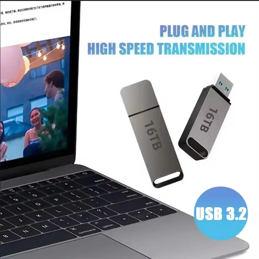 BowLift | USB 3.2 Flash Drive | High-Speed, Durable Metal Housing & Waterproof for Windows and Mac OS