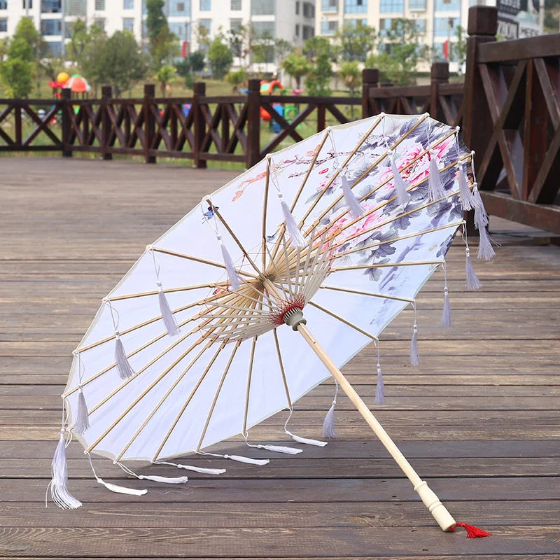 Bamboo Handmade Vintage Paper Umbrella | Bowlift