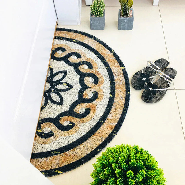 FloraMat - Elegant Half-Round Doormat for Your Home Bowlift