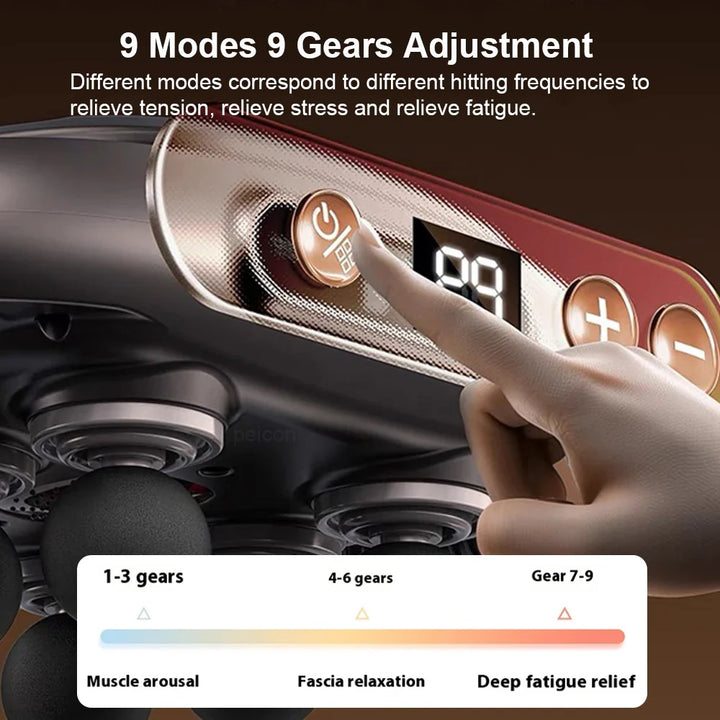 BowLift | Multi-Functional Full-Body Massager Gun