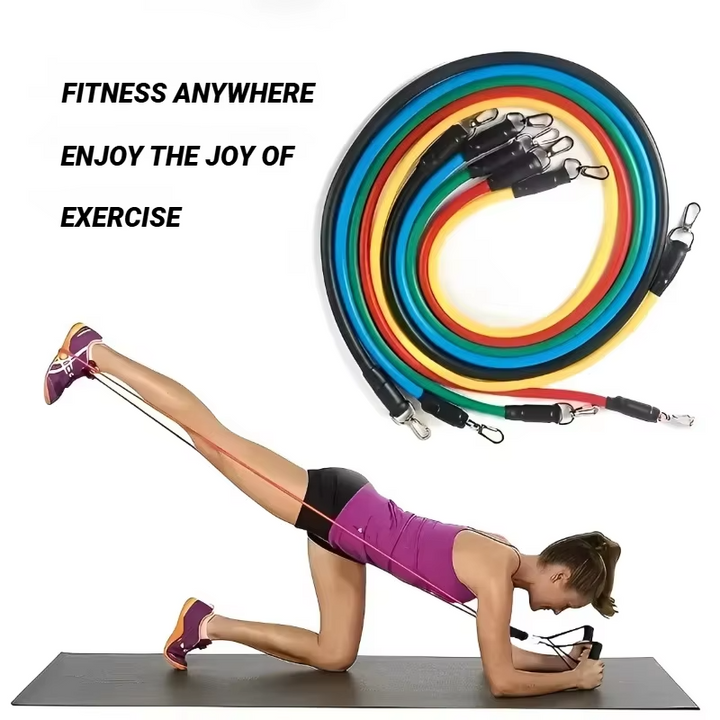 BowLift | Complete Resistance Band Fitness Set with Handles and Ankle Straps
