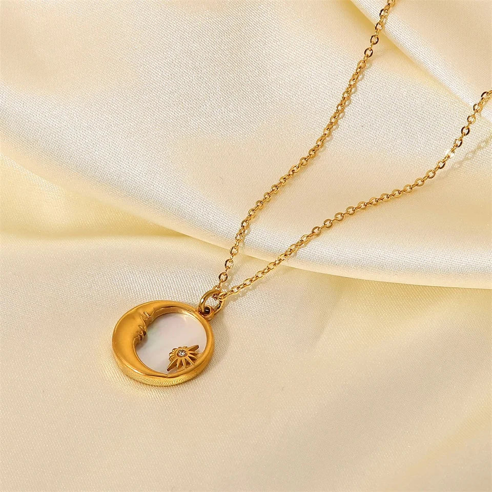 BowLift | Dainty Shell Astrological Necklaces