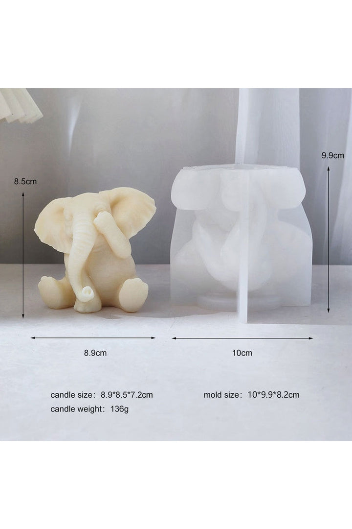 Elephant Candle Shape | Bowlift
