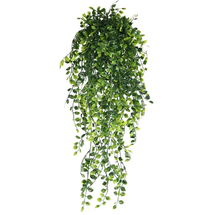 BowLift | Evergriva Hanging Plant Artificial | 90 cm Boston Fern Look | Easy Care & UV Resistant | For Indoor & Outdoor
