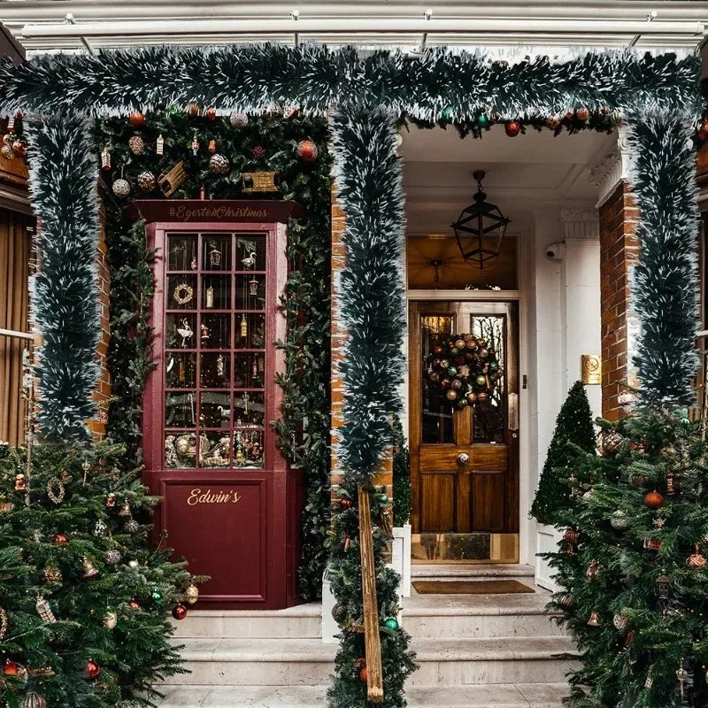 Christmas Decoration Garland – Artificial Fir Garland for Indoor and Outdoor Decoration | Bowlift