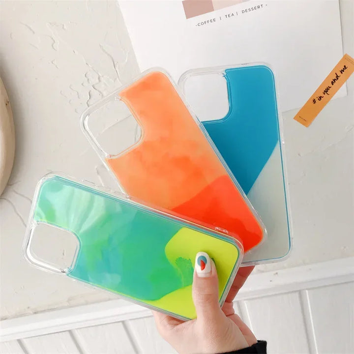 BowLift | Luminous Quicksand iPhone Case