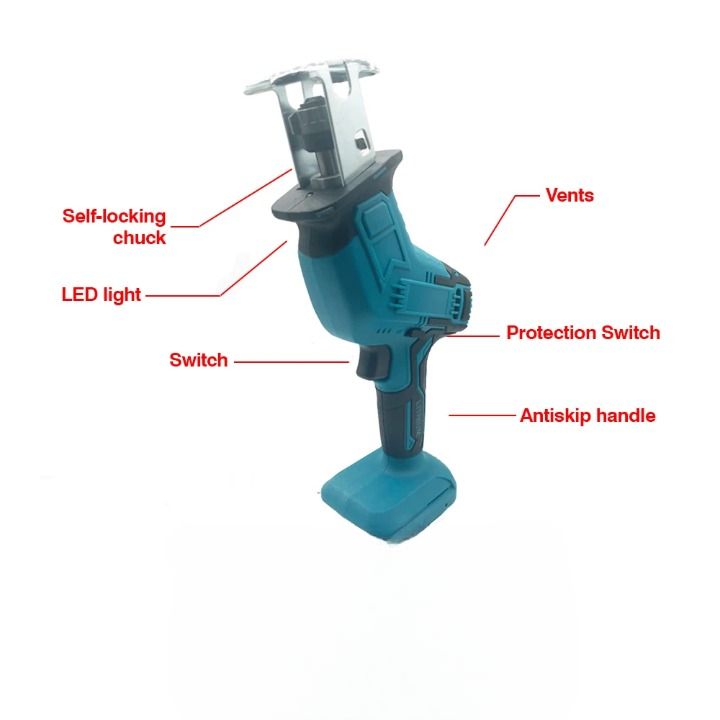 BowLift | Cordless Electric Reciprocating Saw for Wood & Metal Cutting – PowerCut