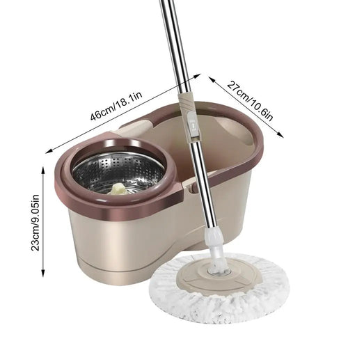 BowLift | Automatic Spin Easy-Wring Mop Set