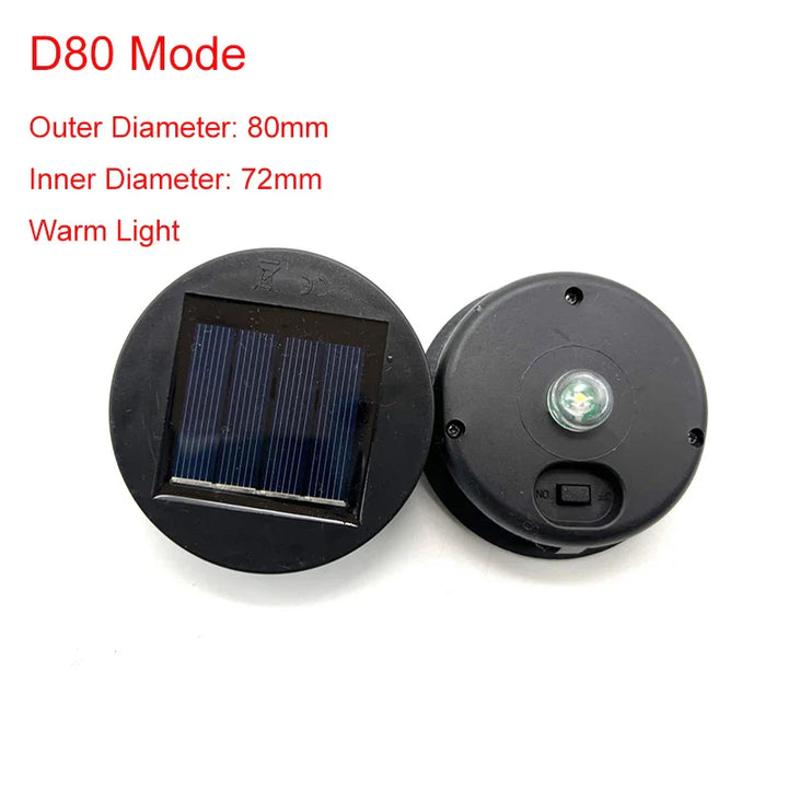 BowLift | LumiDeck Solar-Deck Light String | Waterproof & Light Controlled | For Glass Decor & Garden Lighting