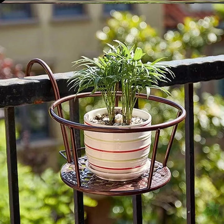 Easy Gardening Flower Pot Holder Rack | Bowlift