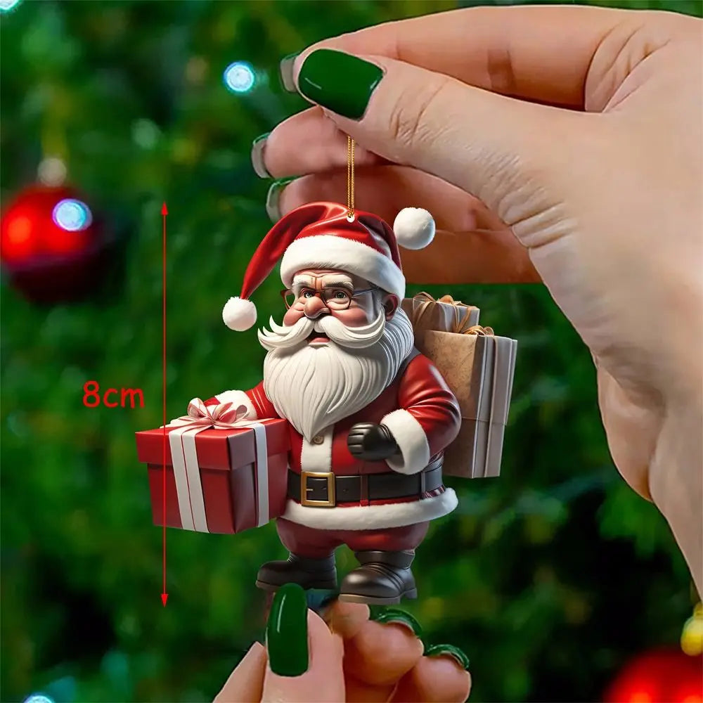 BowLift | SantaHangs | Mini Santa Decorations