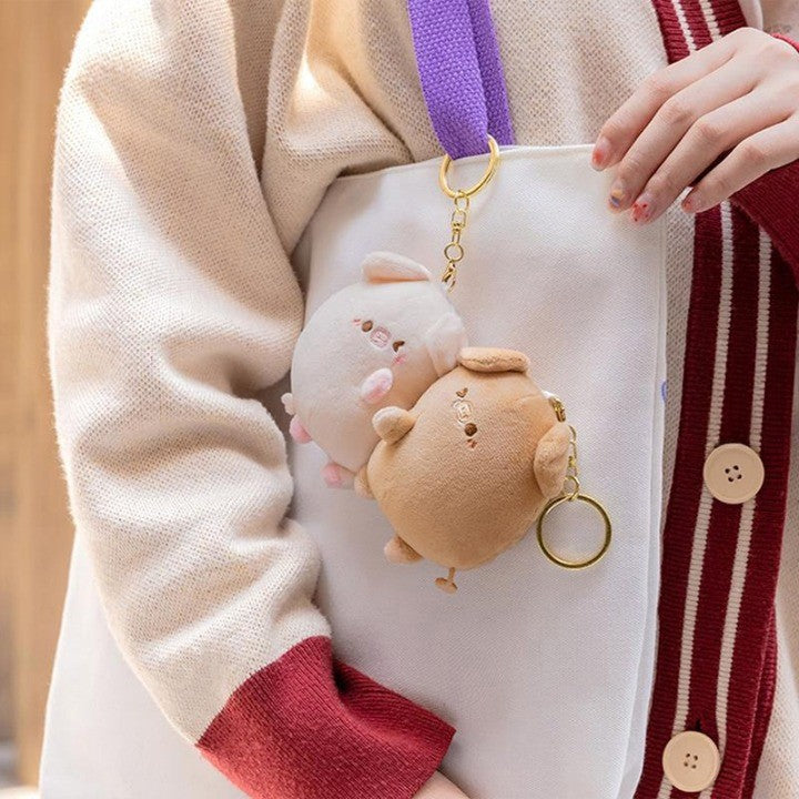 BowLift | Love Birds Cute Plush Magnetic Keychain
