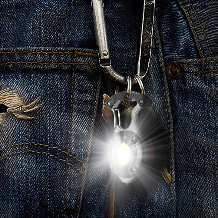 7in1 Pocket Lamp Survival Camping Keychain | Bowlift