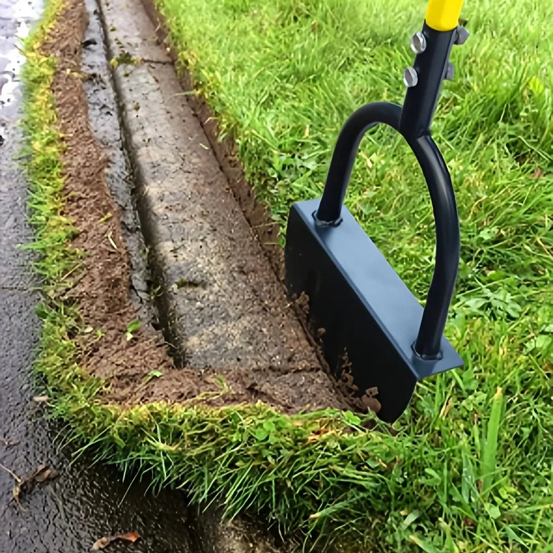 BowLift | EdgeMaster Lawn Edger | Half-Moon Design with Wavy Edge | Manual Tool for Clean Lawn Edges & Beds