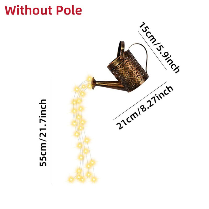 BowLift | Garden Watering Solar-Powered Can Patio Light