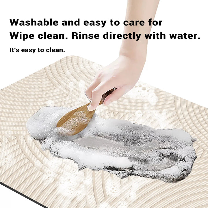 BowLift | Superabsorbent Non-slip Bath Mat Quick-drying Shower Rug