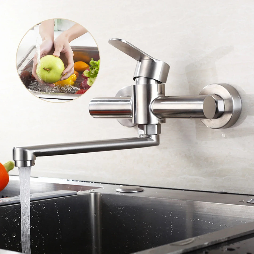 BowLift | Modern Wall Faucet for Bathroom and Kitchen