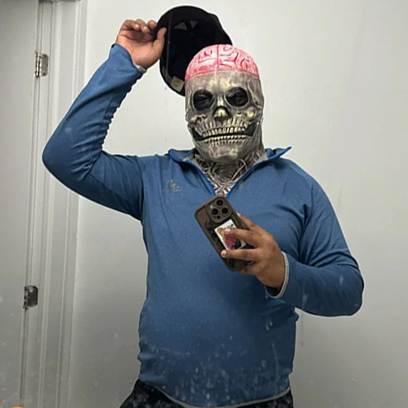 BowLift | Halloween Horror Latex Skull Mask
