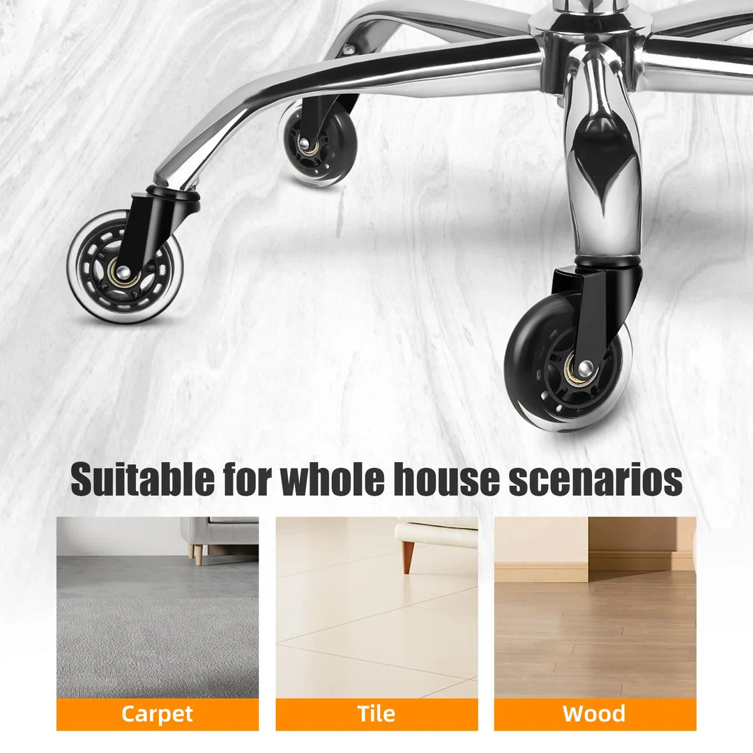BowLift | Swivel Roller Office Chair Wheels  5PCS