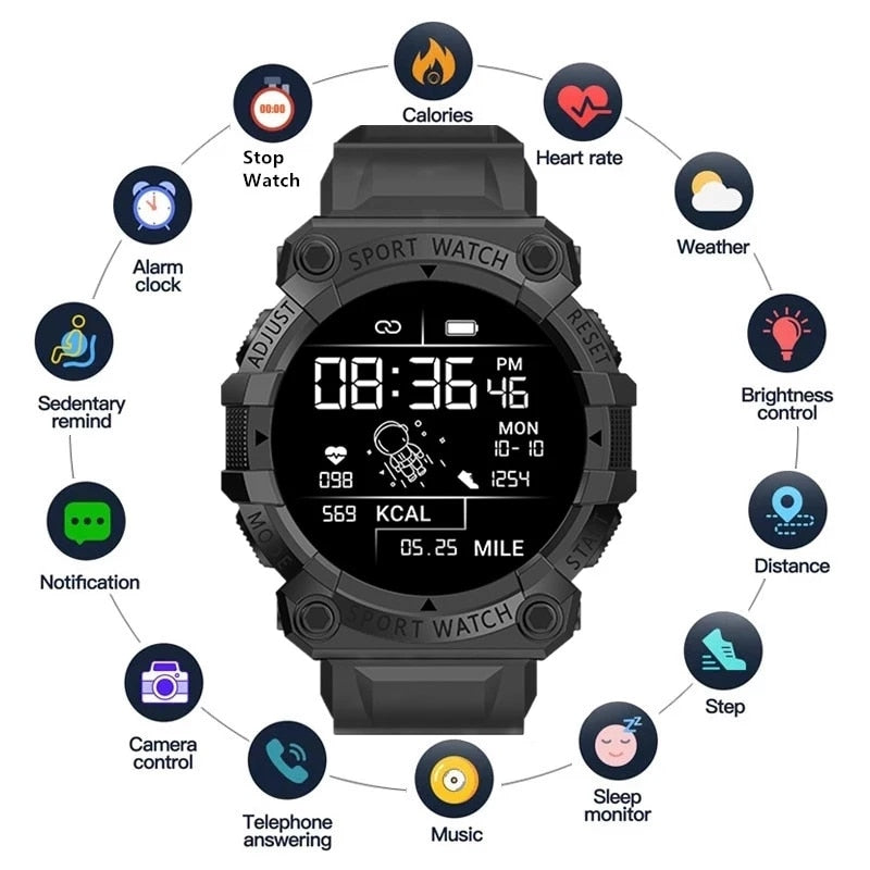 BowLift | Health Monitor Bluetooth Smart Watch