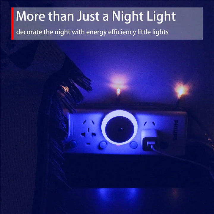 BowLift | NOXORA LED night light | Twilight sensor & automatic dimming | Plug-in light | Warm white
