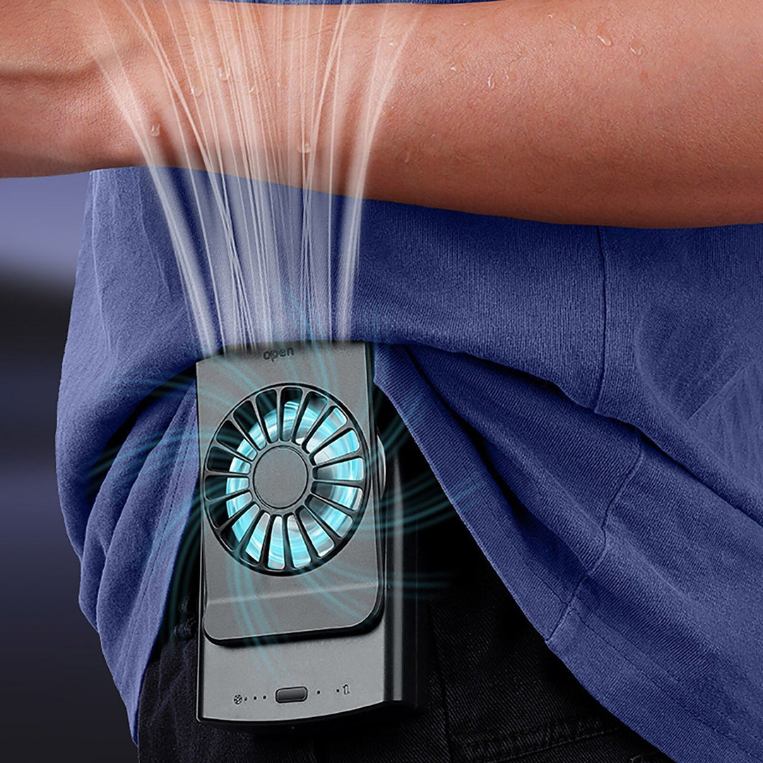 Cool Summer Bladeless Waist Fan | Bowlift
