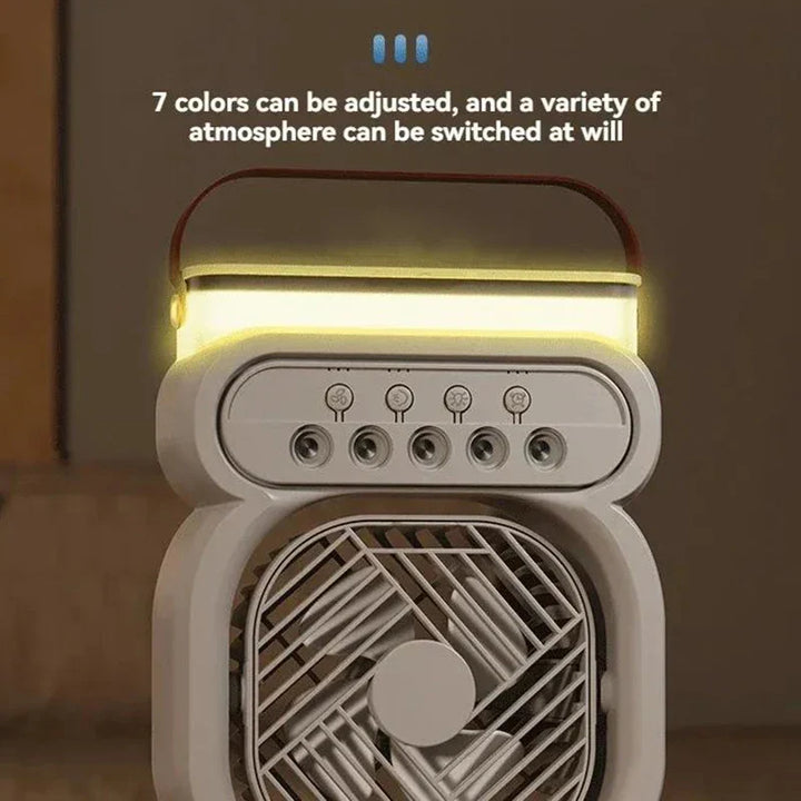 3in1 Air Cooler LED Night Lamp Humidifier Fan | Bowlift