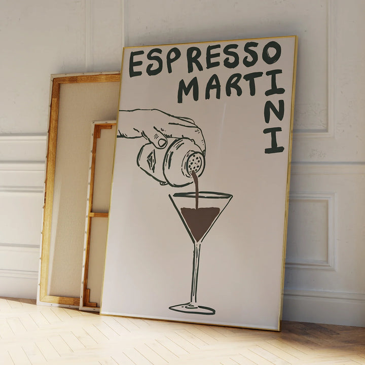 Espresso Martini Wall Art | Bowlift