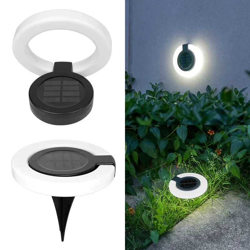 BowLift | Lumora Solar Wall Light | 360° Swivable & Weatherproof | LED Garden Light | Up to 10h Light Duration