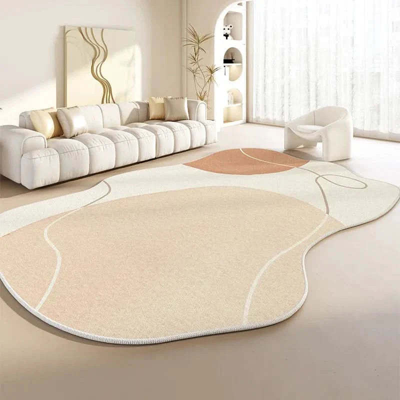 BowLift | Japanese Style Irregular Plush Rug with Non-Slip Backing