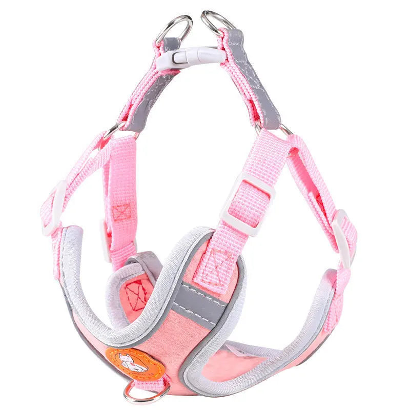 Breathable dog harness adjustable & comfortable Bowlift