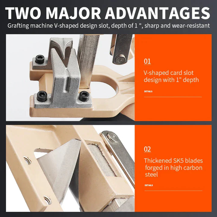 BowLift | GraftMaster Pro | Pruning Shears & Branch Cutter | SK5 Steel Blade | Ergonomic Handle