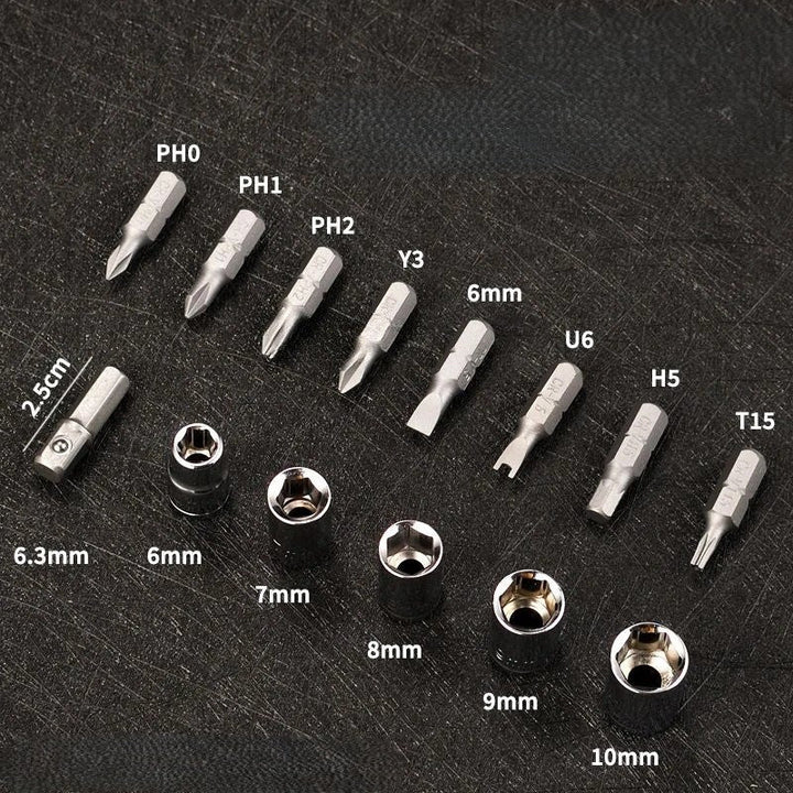 BowLift | Modular Head Ratchet Screwdriver Tool Set