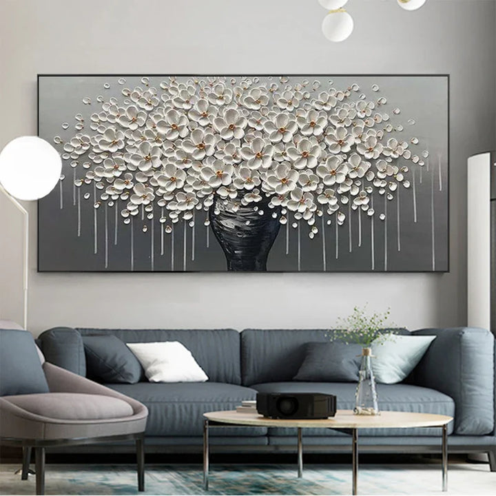 Modern Abstract Flower Tree Wall Art Fine Art Canvas Prints Large Sizes Pictures For Living Room Bedroom Home Office Art Decor | Bowlift