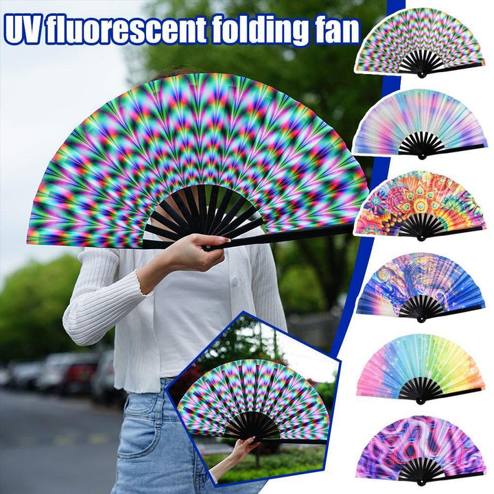 BowLift | Reflective Japanese Style Folding Hand Fan
