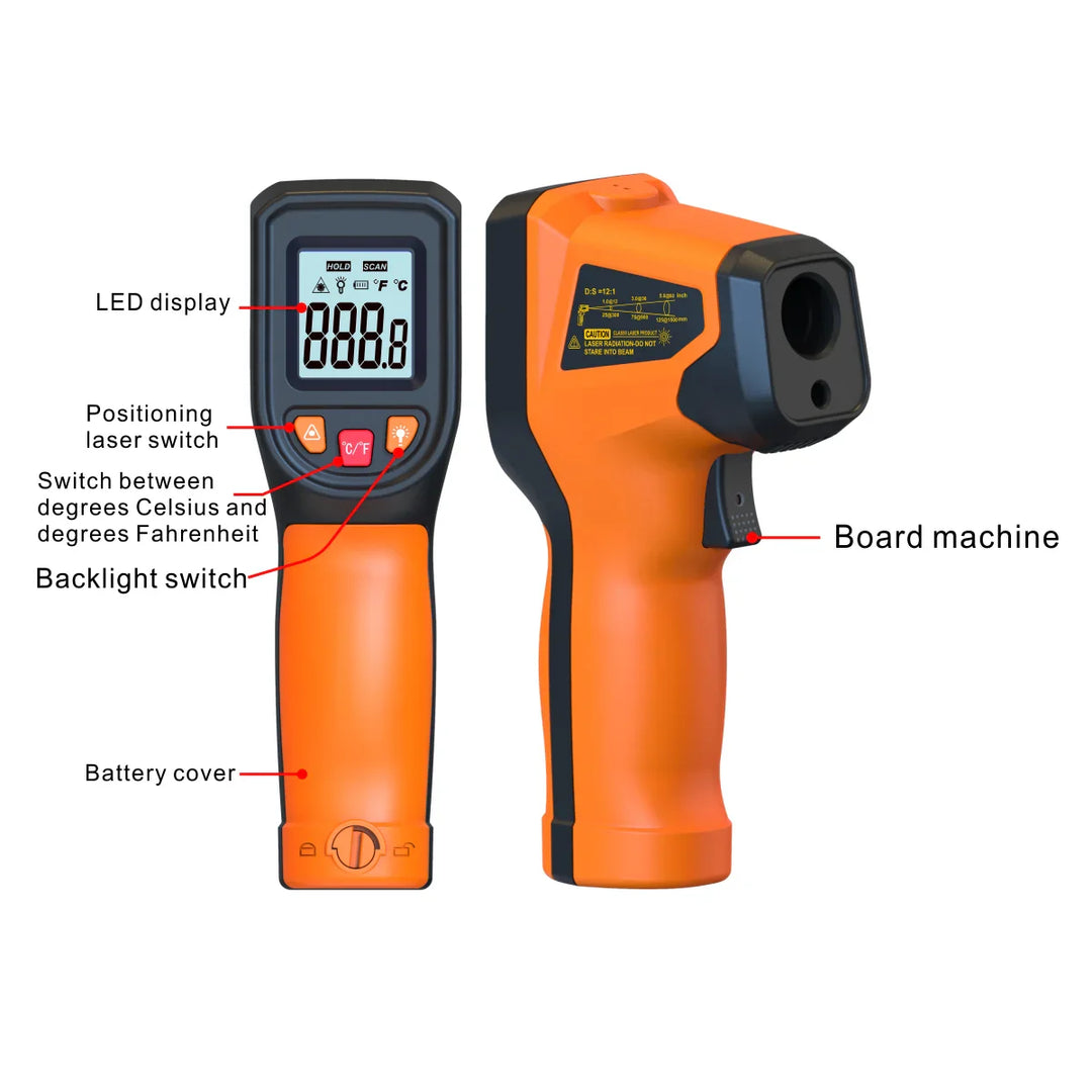 BowLift | Laser Infrared Thermometer