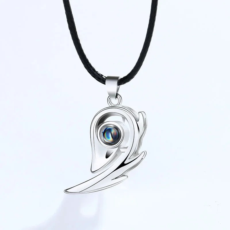 BowLift | I Love You Magnetic Projection Couple Necklace Set