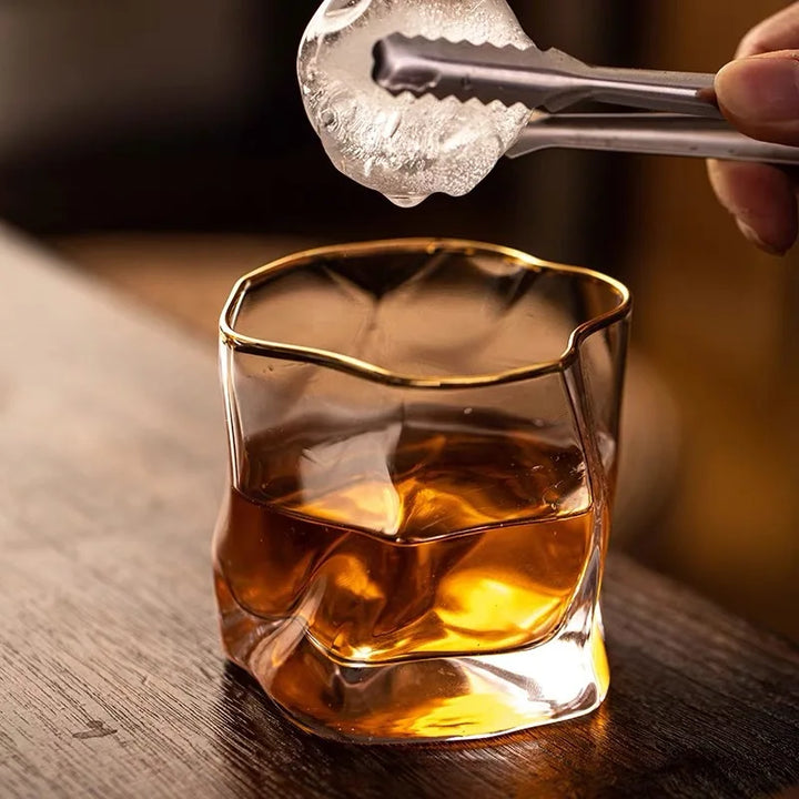 Textured Whiskey Glass 2-Piece Set Bowlift