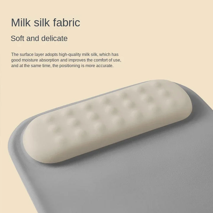 BowLift | ErgoLoom Mouse Pad with Wrist Rest | Ergonomic & Non-Slip | Memory Foam & Anti-Slip Base | For Gaming & Office