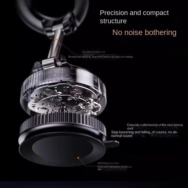 Magnetic Phone Holder | With Vacuum Suction Cup | 360° Adjustable | Bowlift