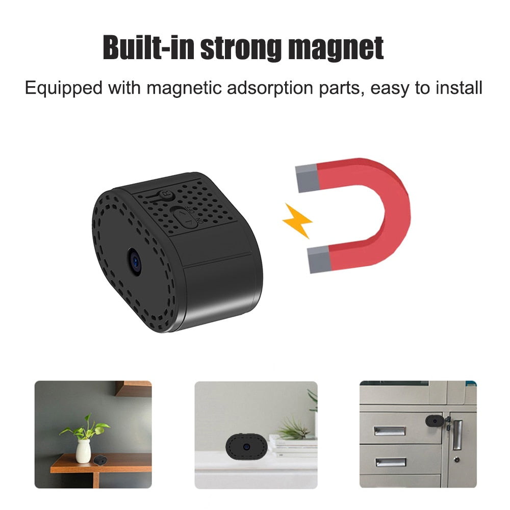 BowLift | Magnetic Day Night Mini Wireless Cam IP Recorder