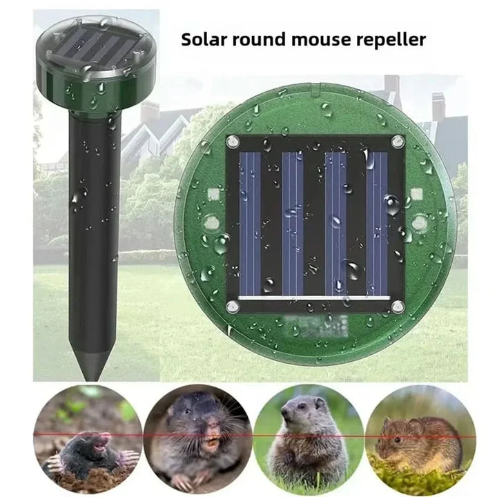 BowLift | ULTRAGUARD ANIMAL REPELLER – Ultrasonic Animal Repeller with LED Light – Weatherproof & Battery Operated for Garden & Outdoor Use