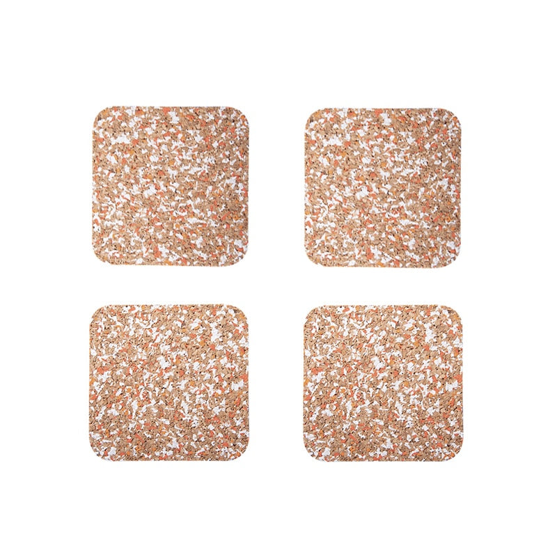 BowLift | Colorful Cork Cup Coaster