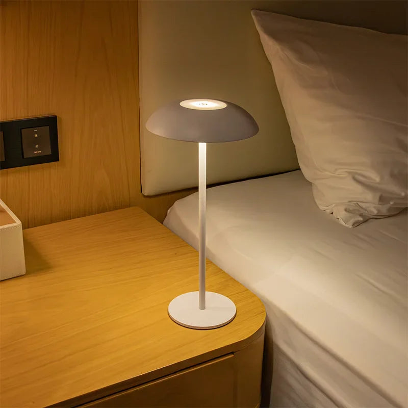 WarmTouch - Wireless Rechargeable Table Lamp with Touch Control Bowlift
