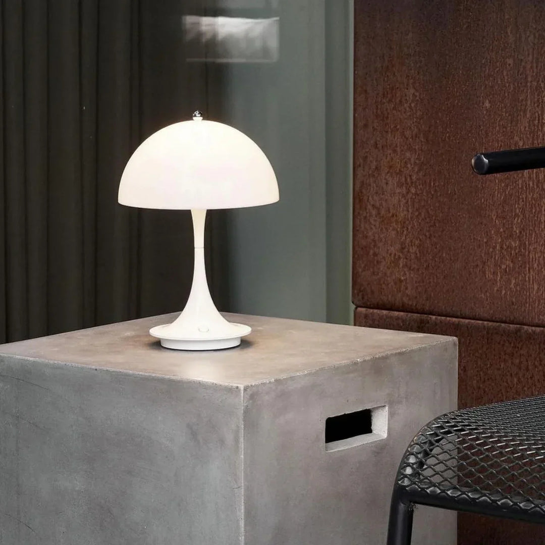 Mushroom 3-Colors-Dimmable Rechargeable LED-Table Lamps Bowlift