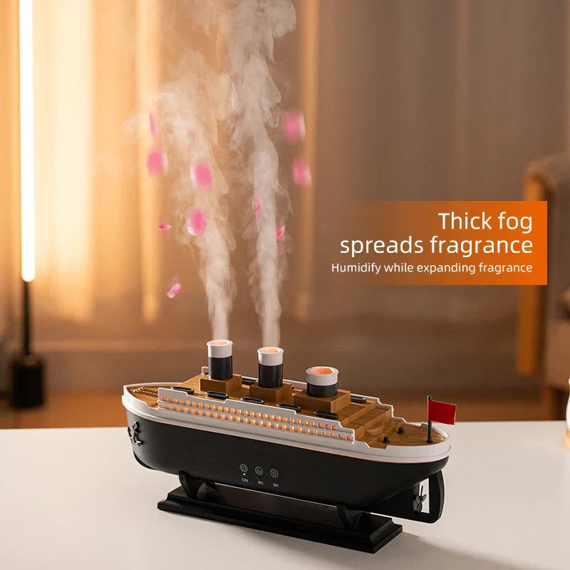 Luxury Ocean Liner Electric Aromatherapy Air Humidifier | Bowlift