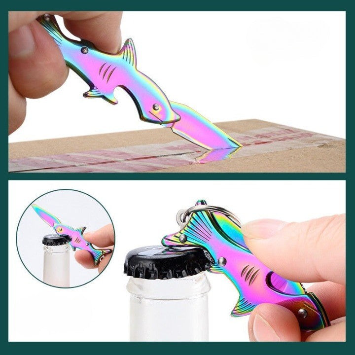 BowLift | Sharp Shark Multifunctional Toothpick Knife Keychain