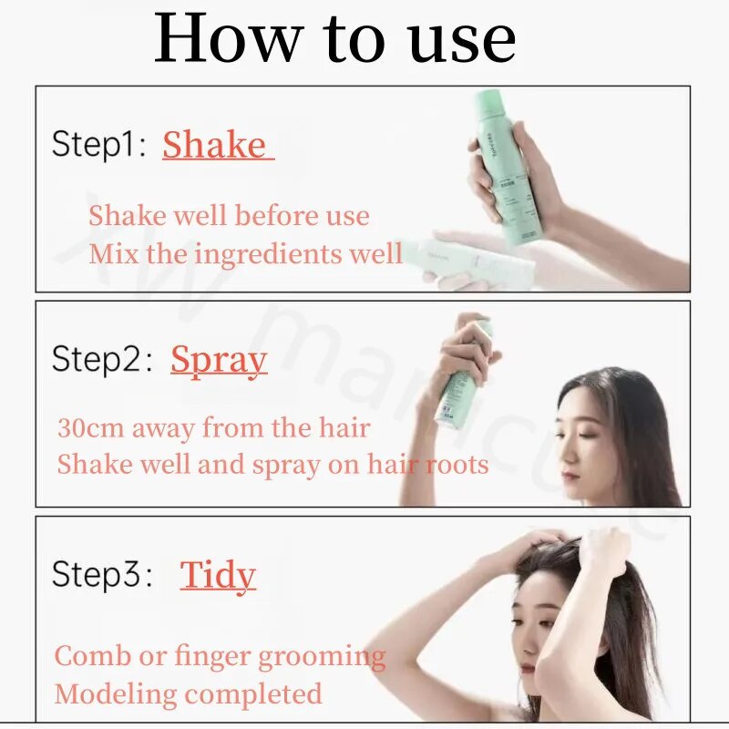 BowLift | Fluffy Wash-free Dry Hair Spray