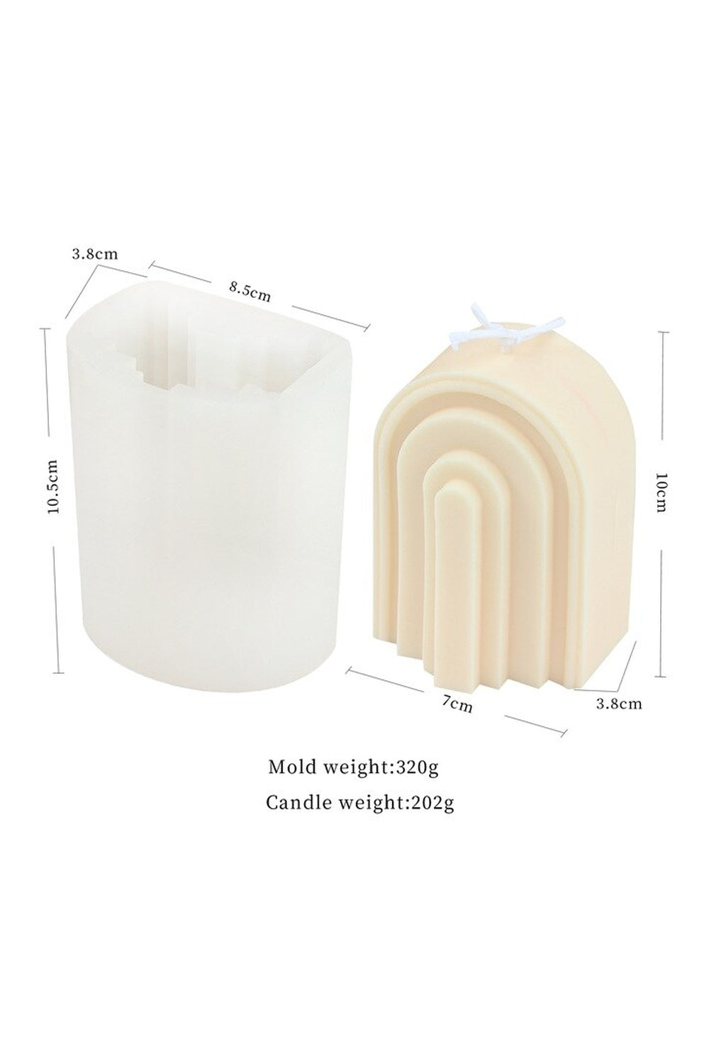 Fan Candle Shape | Bowlift