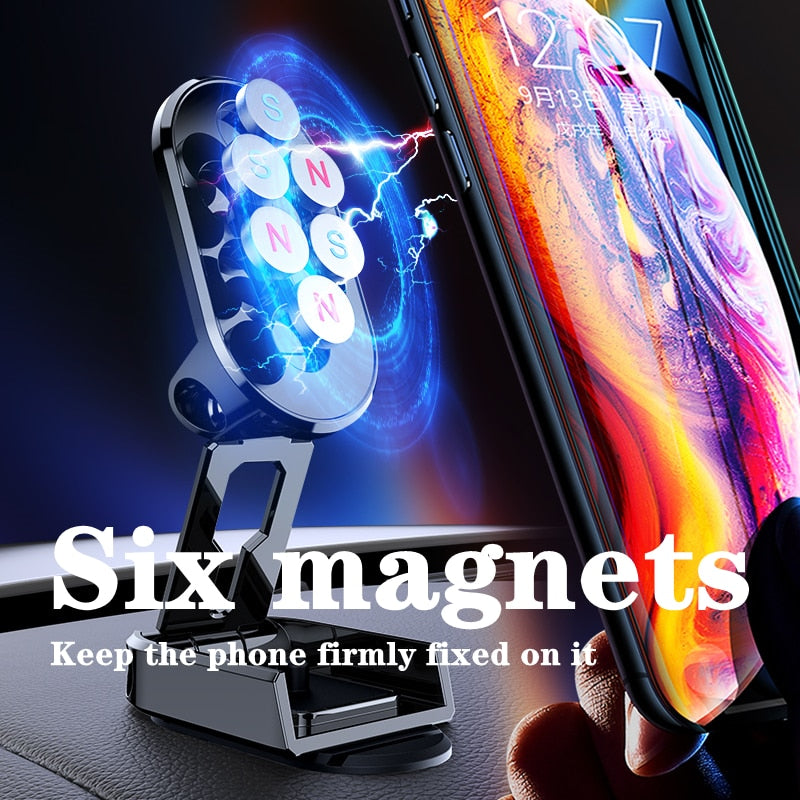 BowLift | Rotatable Magnetic Dashboard Car Phone Holder